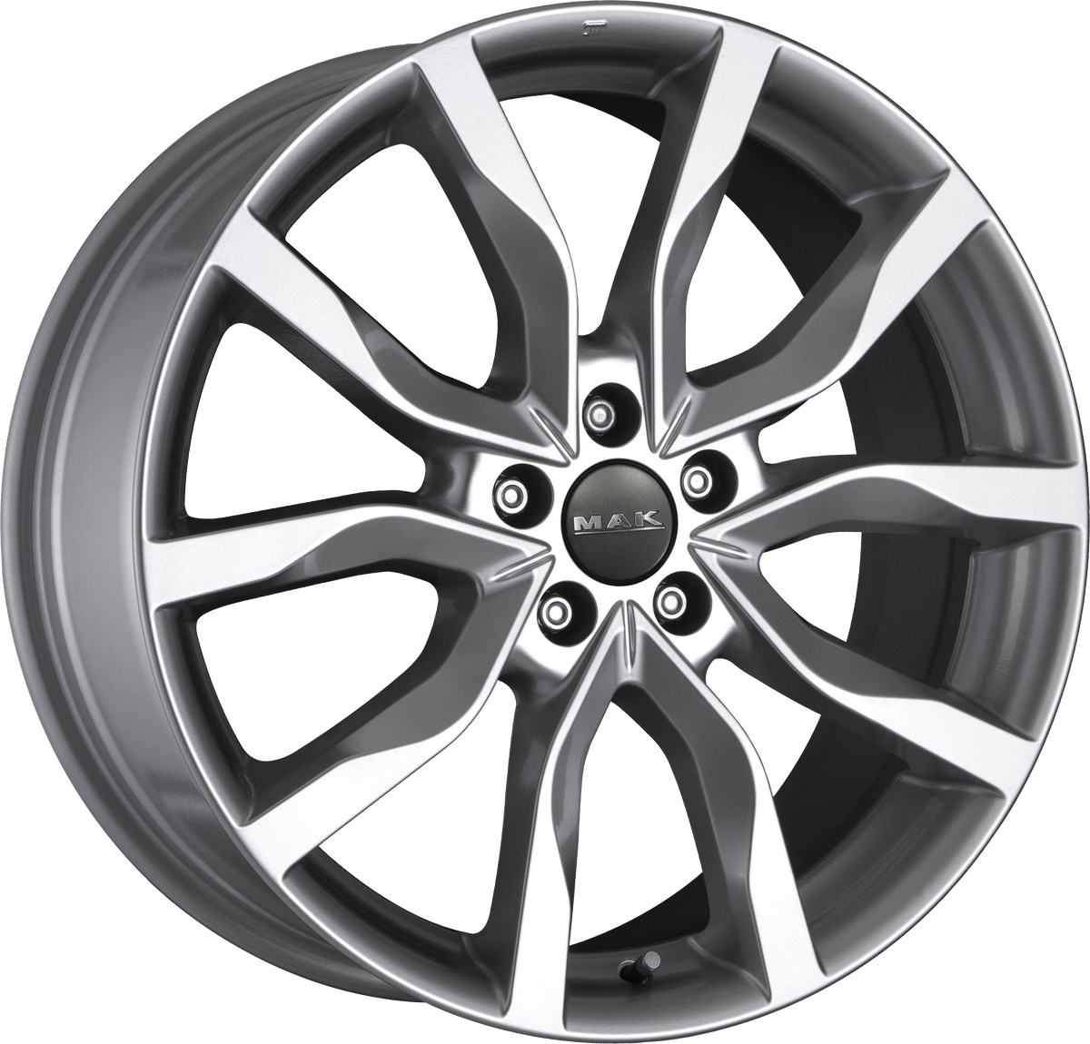MAK KOLN Silver 17x8 +42 5x112mm 66.5mm - Wheelwiz