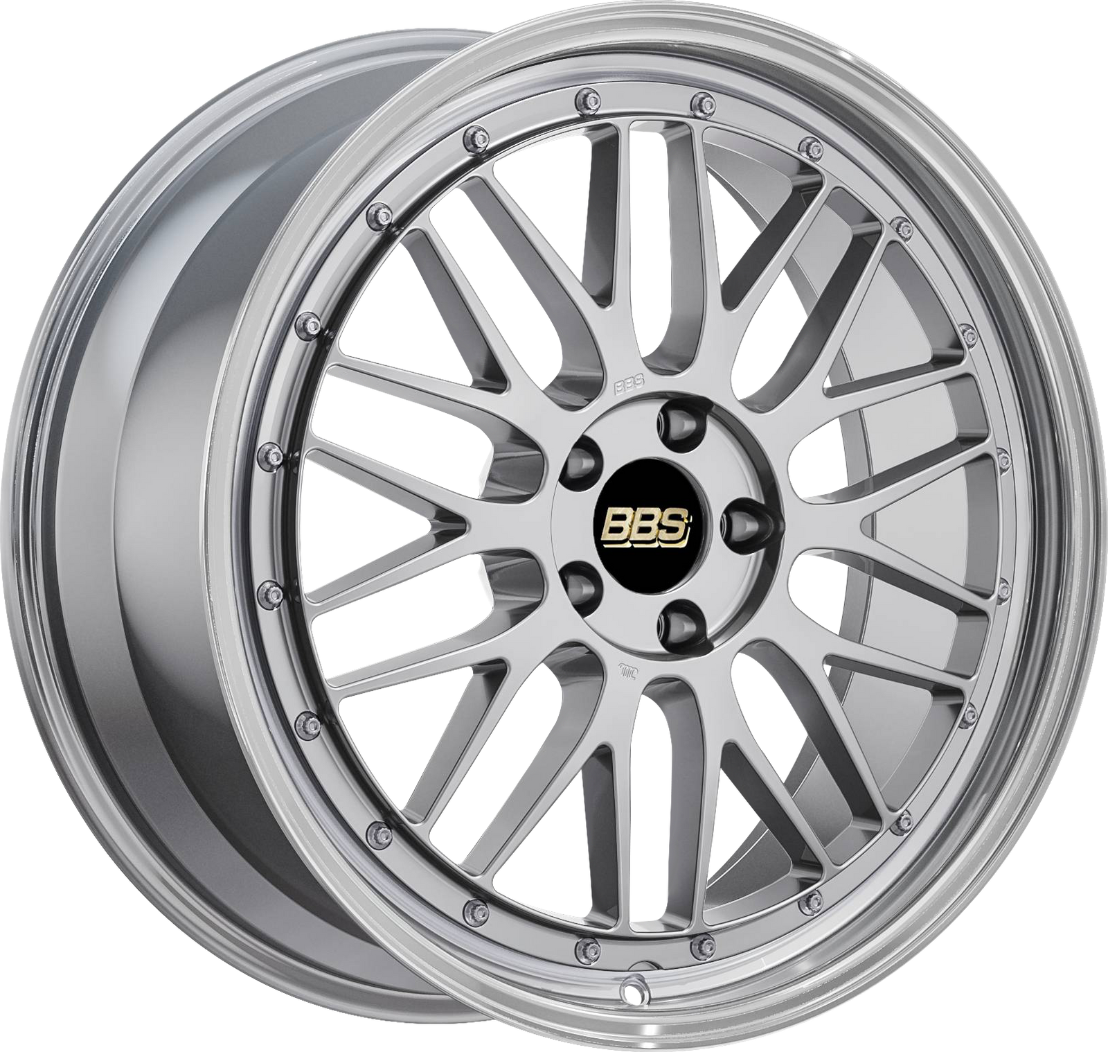 BBS LM 19x9.5 +38 5x112 PFS DIAMOND SILVER