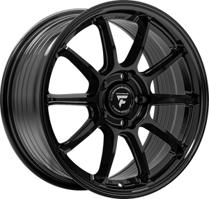 Fittipaldi FS366 Gloss Black 17x8 +35 5x100mm 73.1mm - Wheelwiz