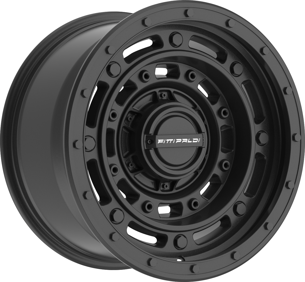 Fittipaldi FT107SB Satin Black 20x9 +18 8x165.1mm 125.2mm - Wheelwiz
