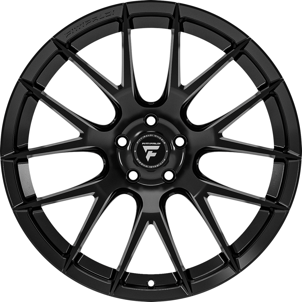 Fittipaldi FS360B Gloss Black 20x8.5 +15 5x115mm 71.5mm - Wheelwiz