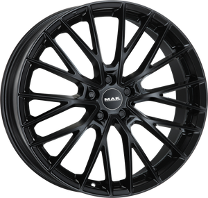 MAK Speciale Gloss Black 23x10 +41 5x120mm 72.6mm - Wheelwiz