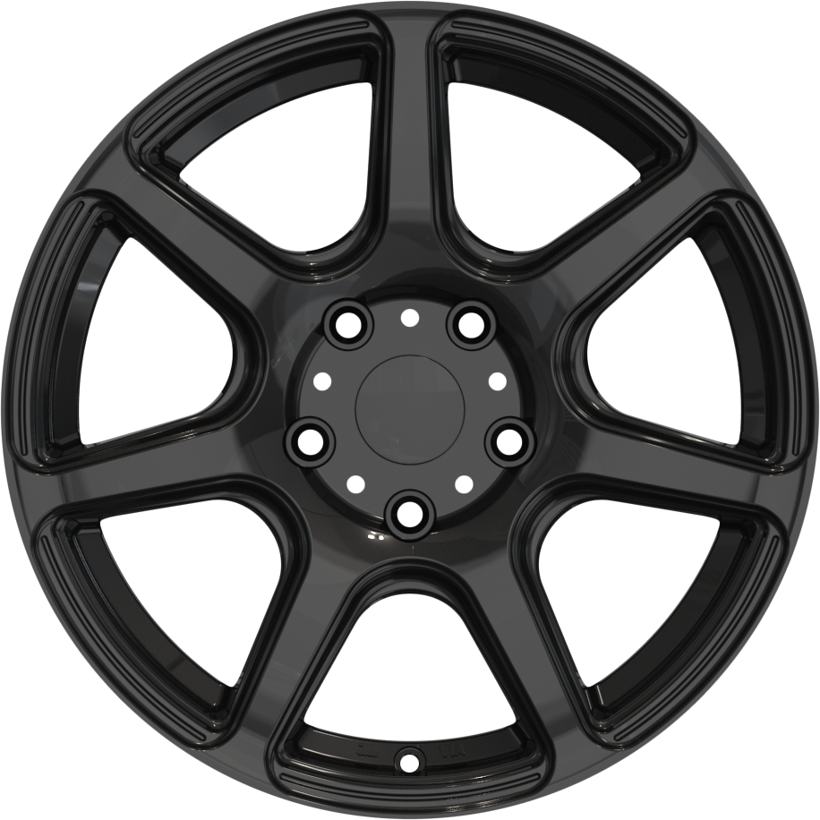 YKW Replica JA2 Gloss Black 18x8 +35 5x114.3mm 67.1mm - Wheelwiz