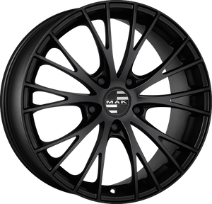 MAK Rennen Matte Black 20x10 +19 5x112mm 66.45mm