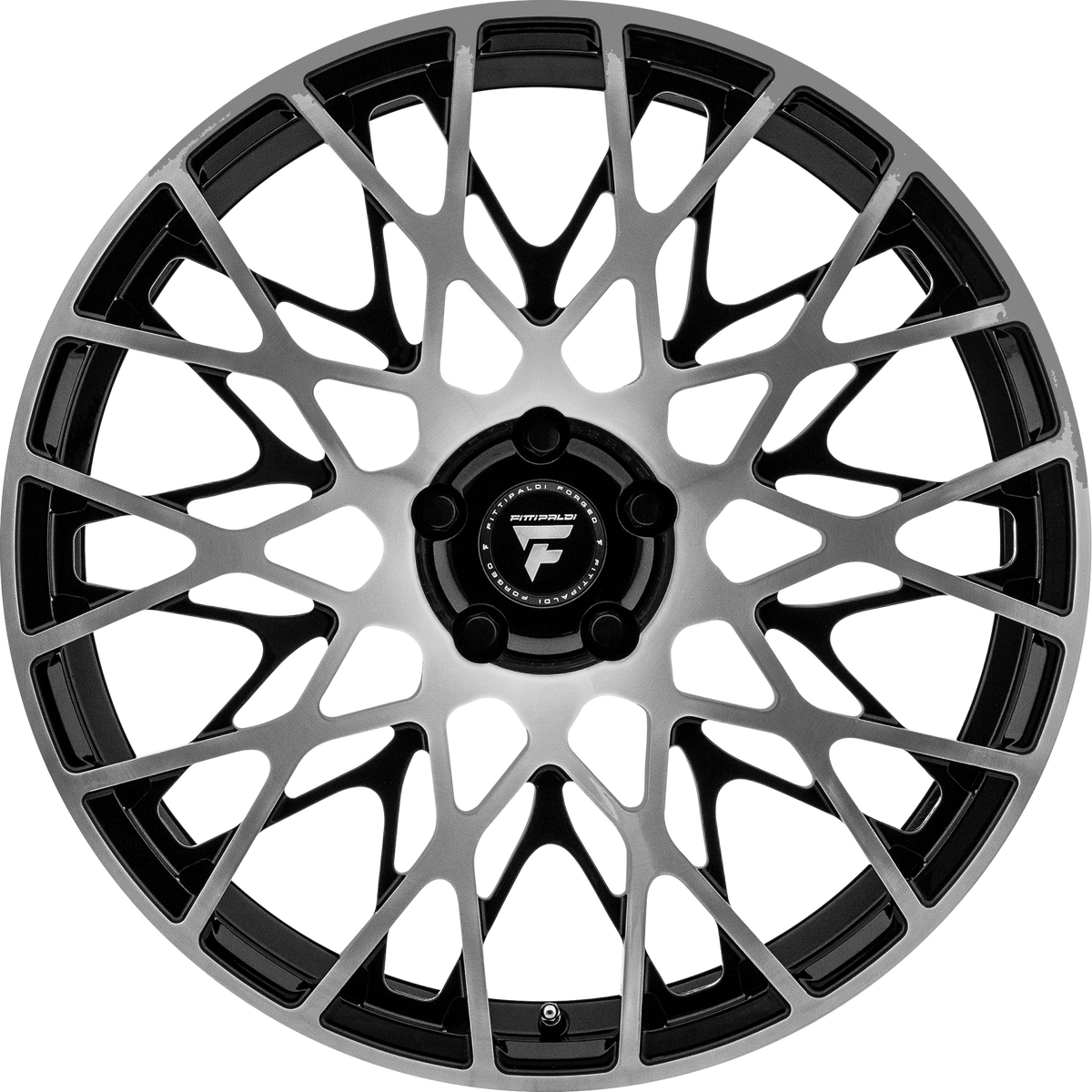 Fittipaldi FSF08 Black Machined 20x10.5 +45 5x120mm 66.9mm - WheelWiz