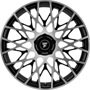 Fittipaldi FSF08 Black Machined 20x10.5 +45 5x120mm 66.9mm - WheelWiz