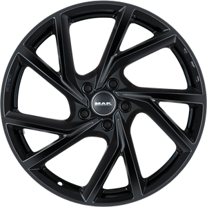 MAK Kassel Gloss Black 19x8 +45 5x112mm 57.1mm - Wheelwiz