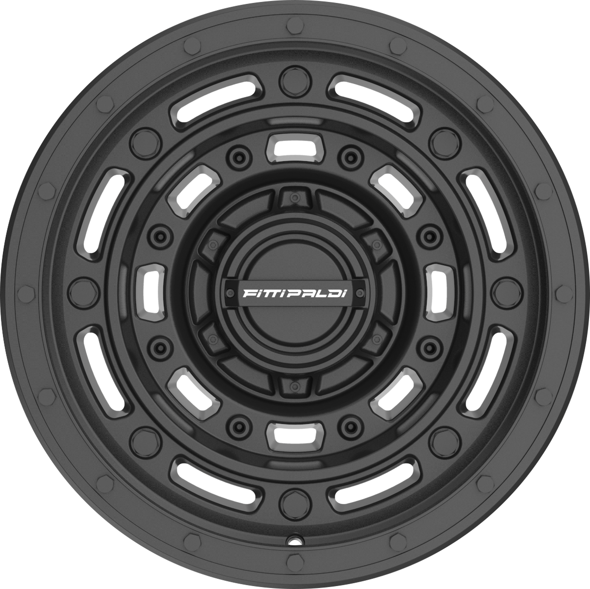 Fittipaldi FT107SB Satin Black 17x9 -12 5x150|5x139.7mm 110.2mm