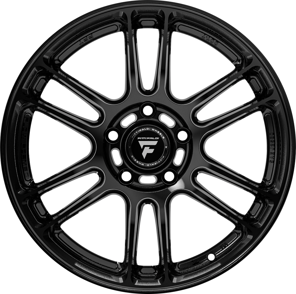 Fittipaldi FS368 Gloss Black 17x8 +35 5x114.3mm 73.1mm - Wheelwiz