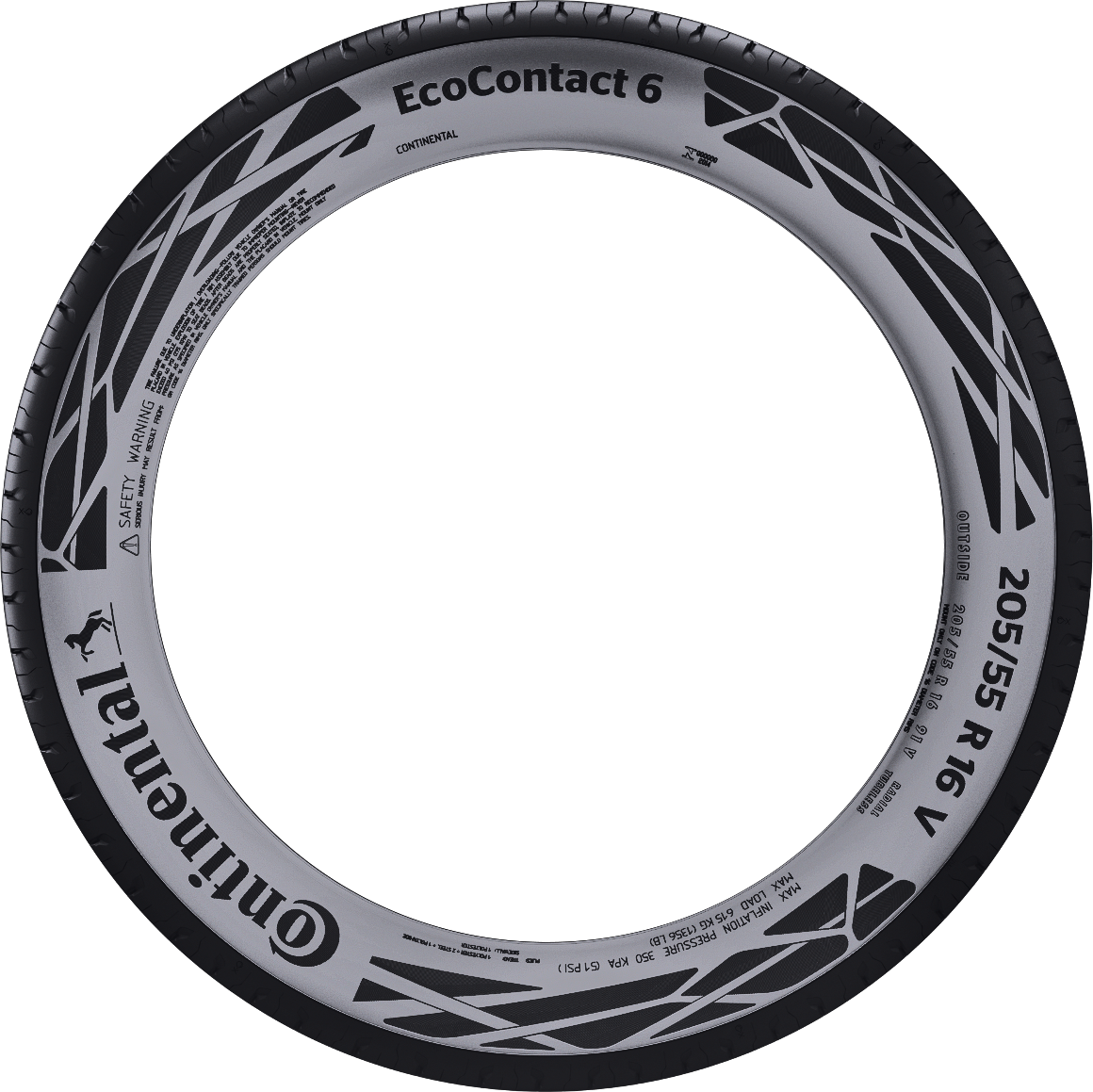 Continental EcoContact 6 Q 255/45R20 105W XL (RO)