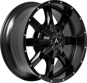 Armed Wheels Frontline Satin Black Milled Holes 18x9 0 5x150mm 108.1mm