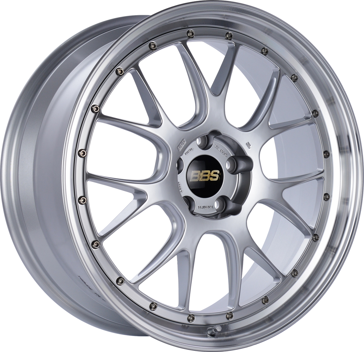BBS LMR 19x9.5 +45 5x114.3 PFS DIAMOND SILVER