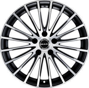 MAK Starlight Ice Black 18x7.5 +52 5x112mm 66.6mm