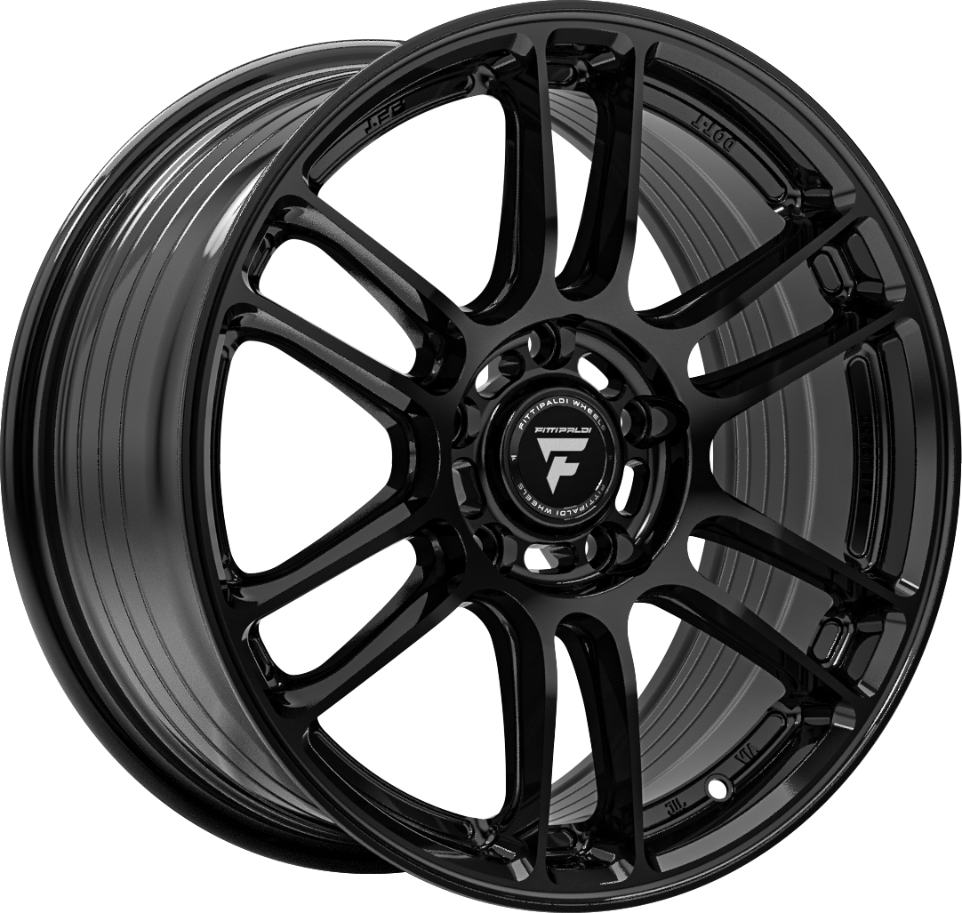 Fittipaldi FS368B Gloss Black 17x8 +35 5x100mm 73.1mm