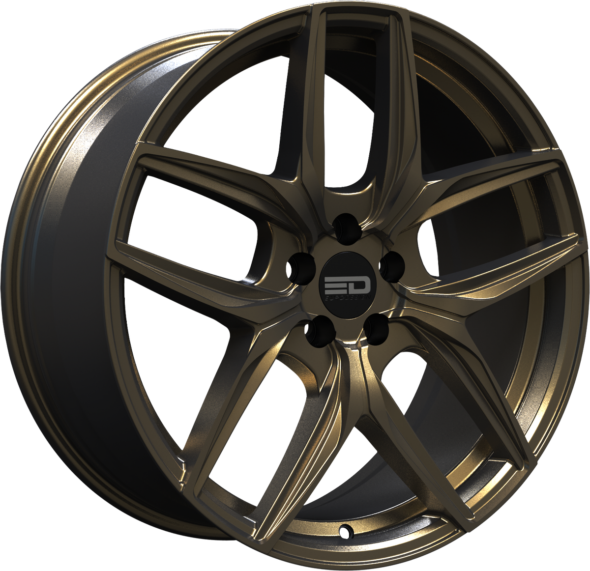 Euro Design Forza - EFS Matte Bronze 20x9 +35 5x100|5x105|5x110|5x112|5x115|5x118|5x108|5x114.3|5x98mm 72.6mm - Wheelwiz