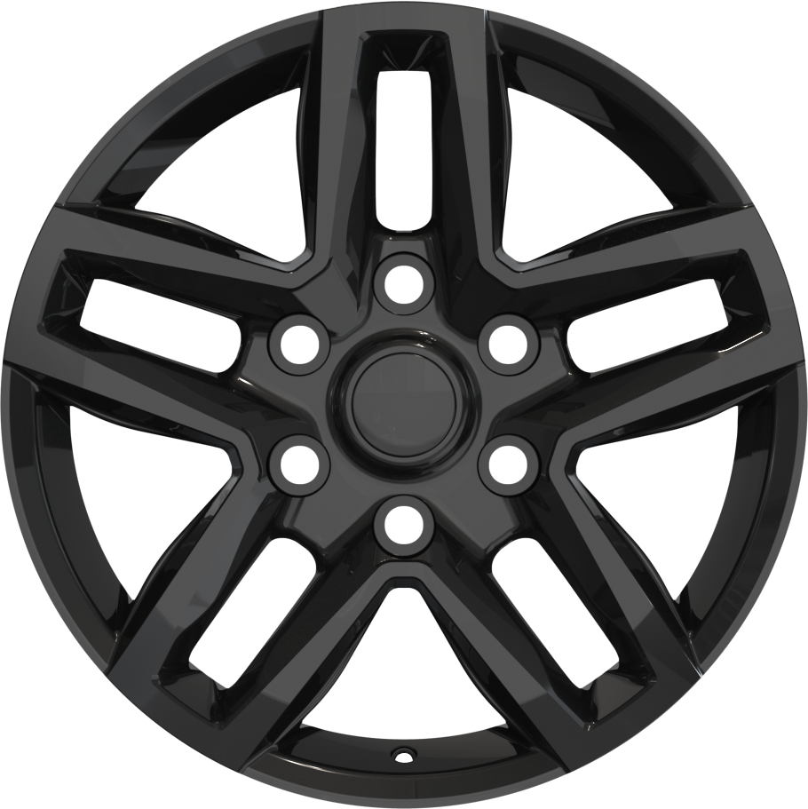 YKW Replica JA1 Gloss Black 18x8 +35 6x132mm 74.5mm - Wheelwiz