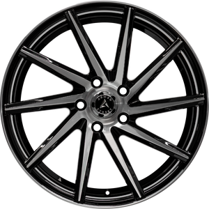 Armed Wheels .38 CAL Gloss Black Machined Face 19x8.5 +35 5x113mm 74.1mm - Wheelwiz