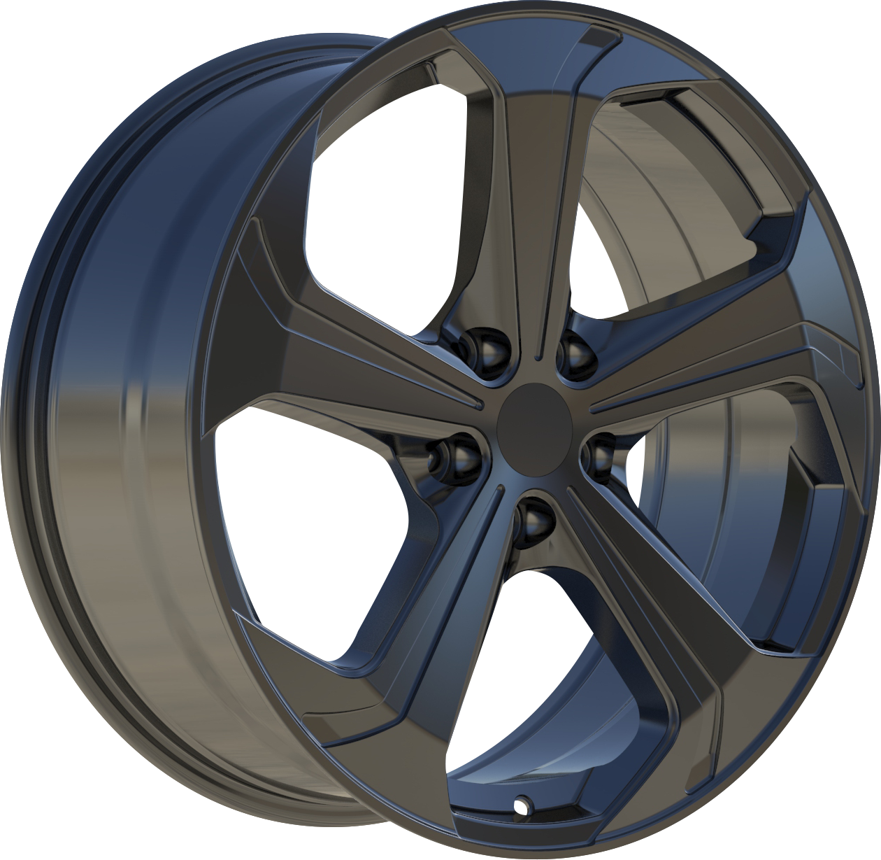 YKW Replica MF8 Gloss Black 18x8 +40 5x120mm 64.1mm - Wheelwiz