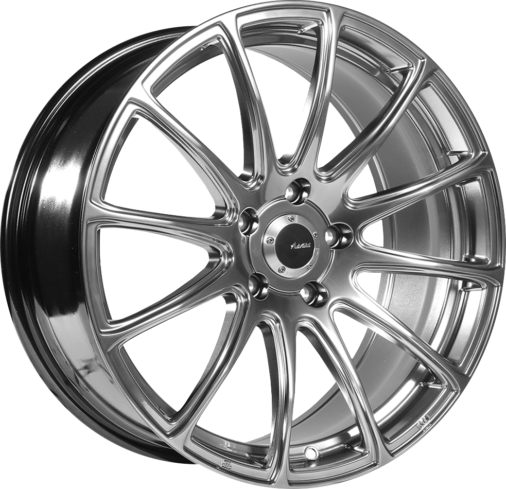 Advanti Svelto Titanium Mirror 20x10 +42 5x120mm 74.1mm - Wheelwiz