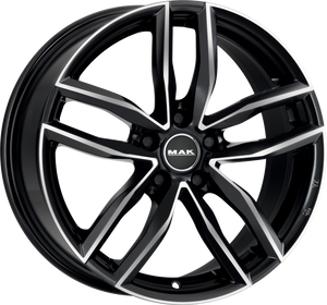 MAK Sarthe Black Mirror 19x8 +42 5x112mm 66.45mm