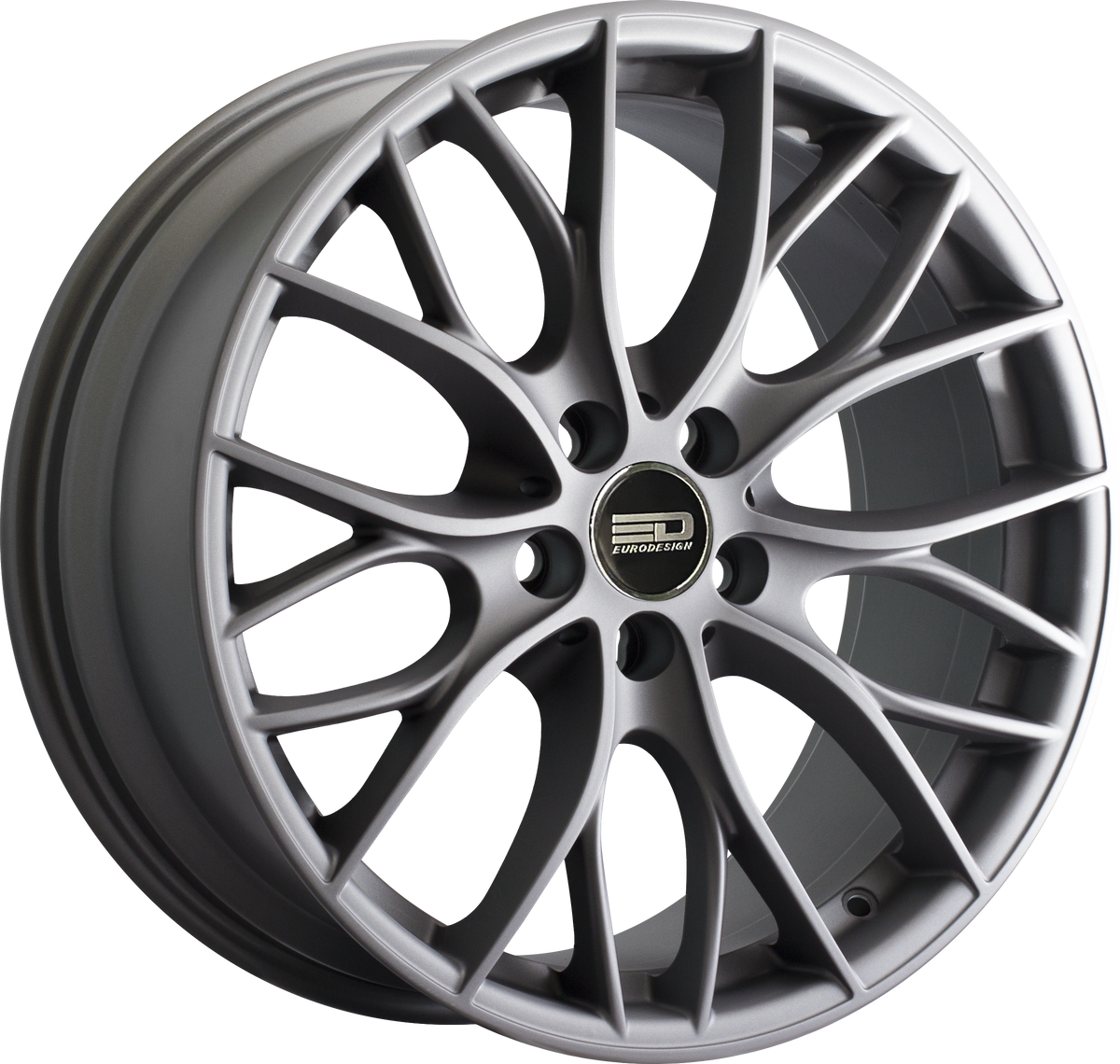 Euro Design Camillo - EFS Matte Gunmetal 19x8.5 +40 5x100|5x105|5x110|5x112|5x115|5x118|5x108|5x114.3|5x98mm 72.6mm - Wheelwiz