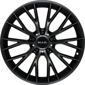MAK Munchen Matte Black 18x9 +20 5x120mm 72.6mm - Wheelwiz