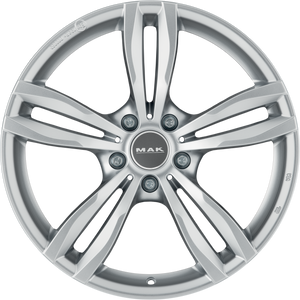 MAK Luft Silver 19x8.5 +47 5x120mm 72.6mm