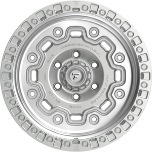 Fittipaldi FT100MS Machined Silver 17x9 -12 6x139.7mm 106.2mm