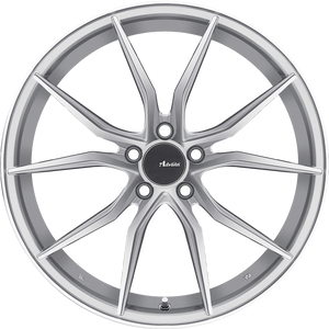 Advanti Hybris Silver w/ Machined Face 17x7.5 +45 5x114.3mm 73.1mm