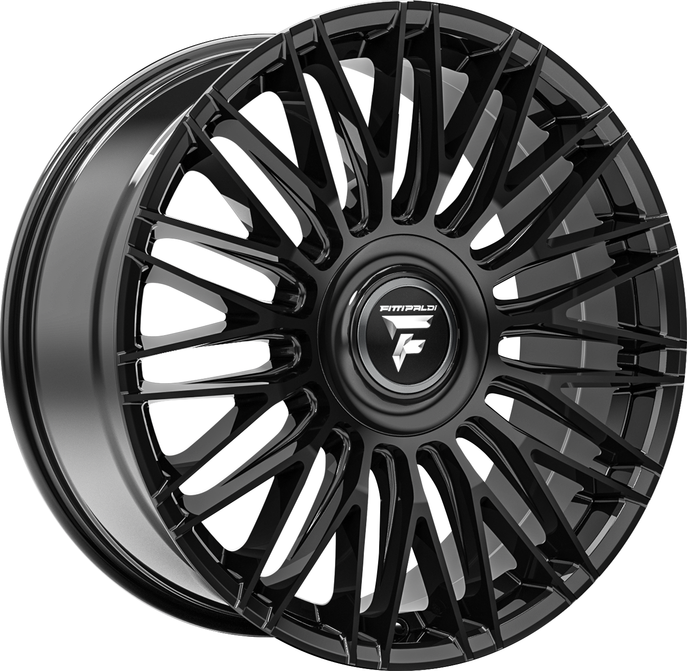 Fittipaldi FS369 Gloss Black 24x10 +35 5x112|5x120mm 74.1mm - Wheelwiz