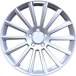 YKW Replica MF10 Silver 19x8 +30 5x112mm 66.6mm - Wheelwiz