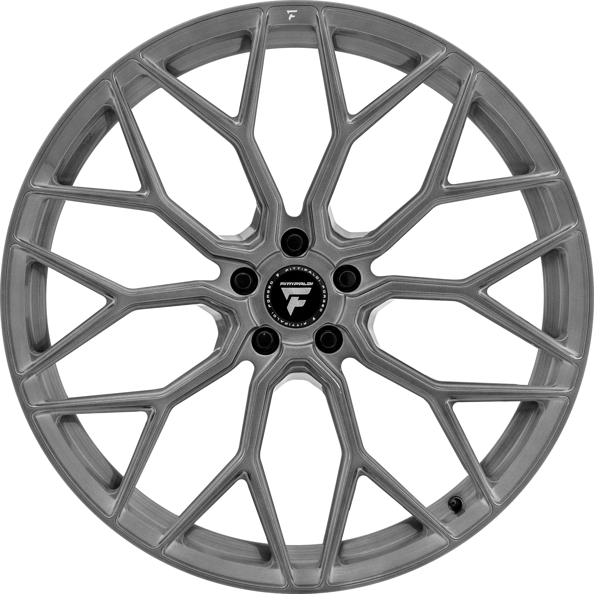 Fittipaldi FSF12 Dark Tint Brushed 20x8.5 +35 5x120mm 72.6mm - WheelWiz