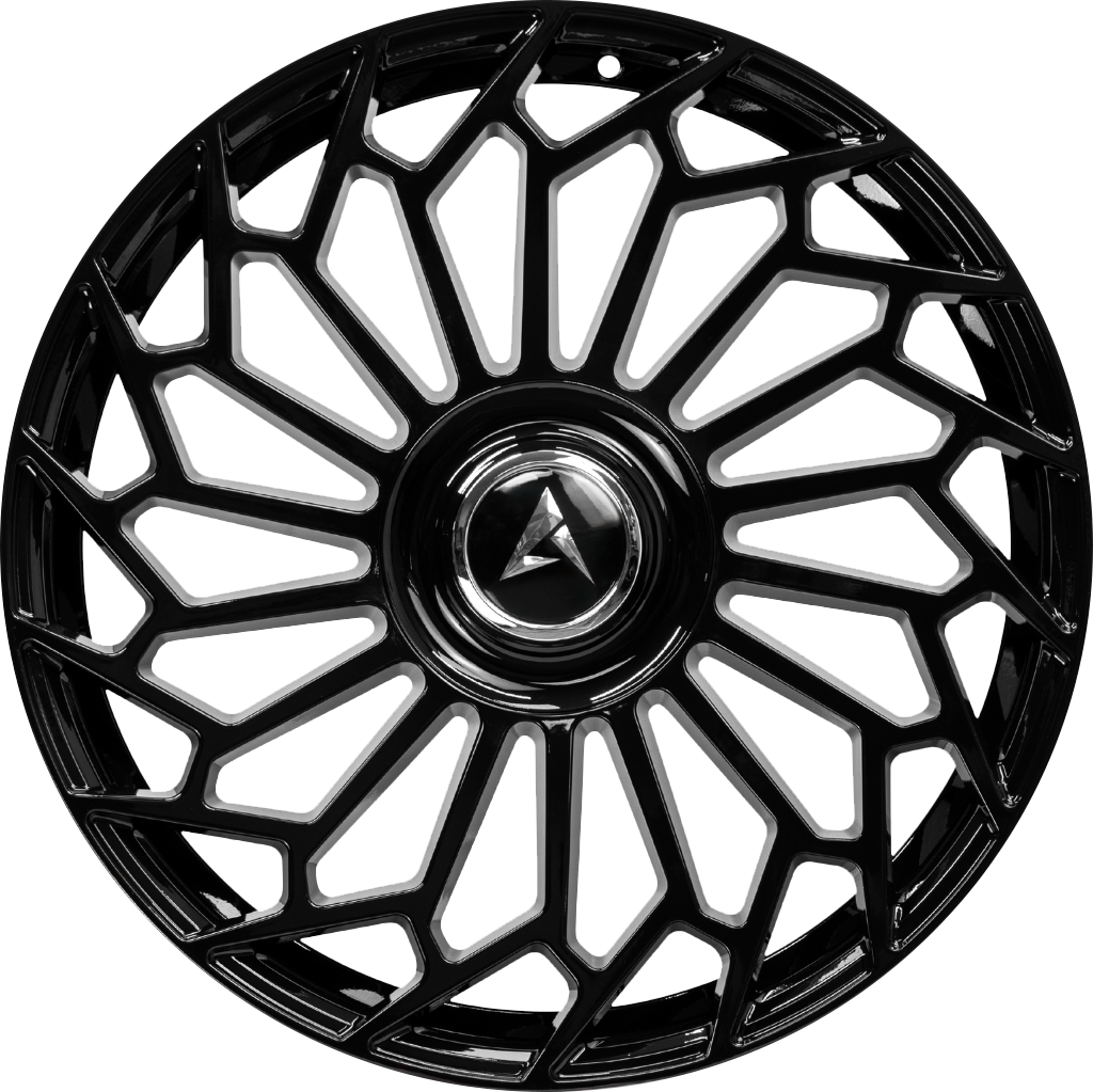 Armed Wheels Cartel Gloss Black 22x9 +25 Custom 87.1mm