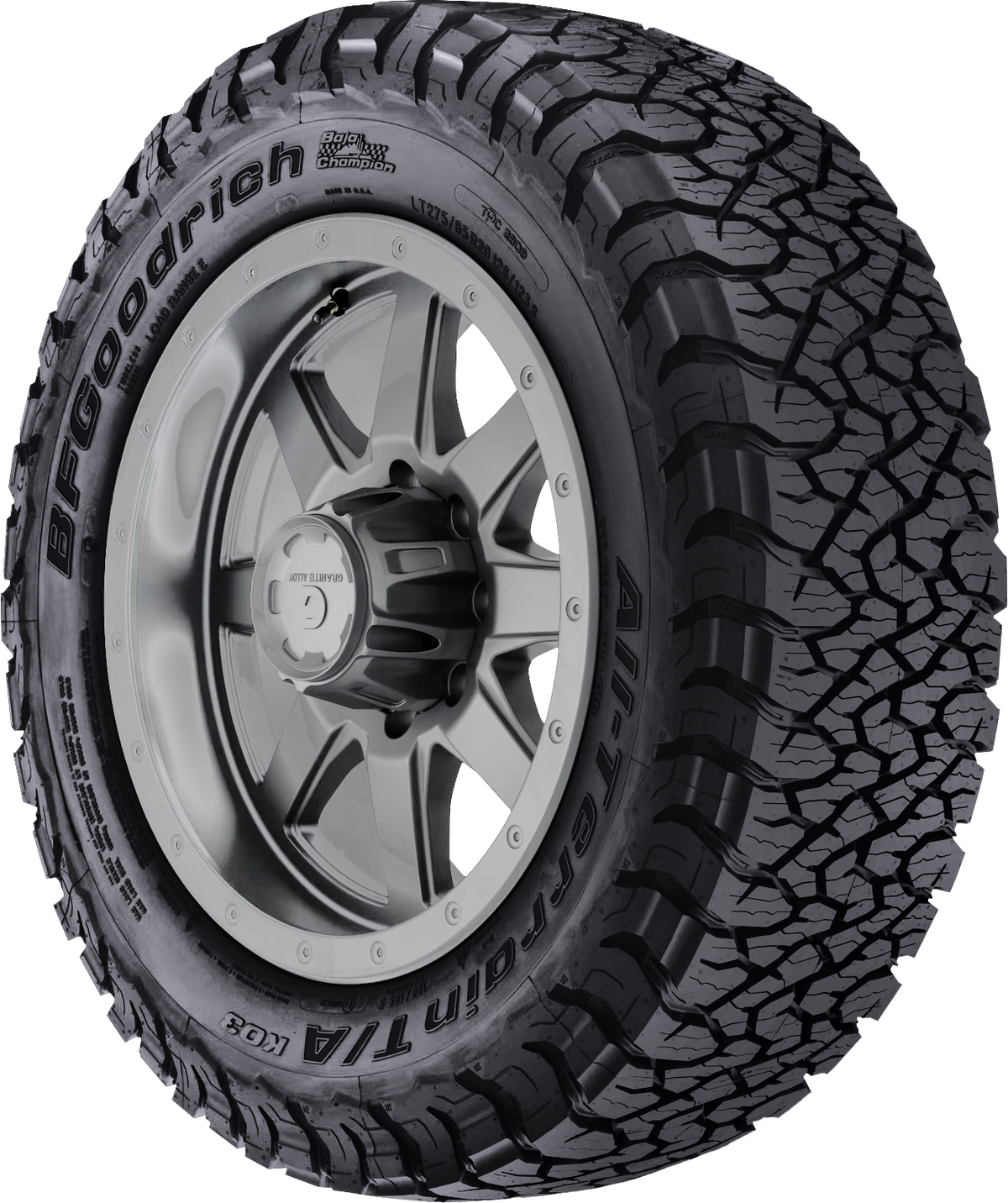 BFGoodrich All-Terrain T/A KO3 LT305/70R18 128S F/12 ORBL (S)