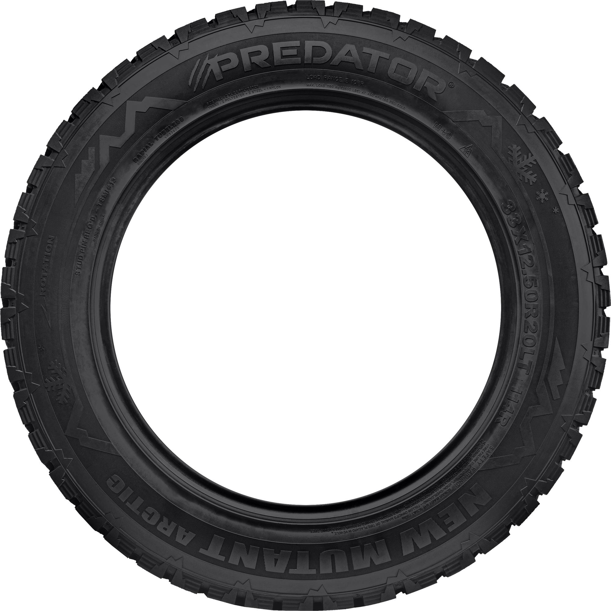 Predator Mutant Iceman 275/65R18