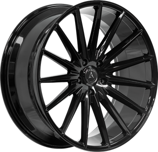 Armed Wheels Rival Gloss Black 17x7.5 +35 5x113mm 74.1mm