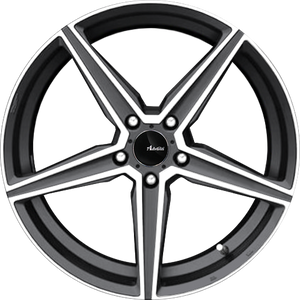 Advanti Cammino Matte Grey w/ Machined Face 20x10 +35 5x120mm 74.1mm