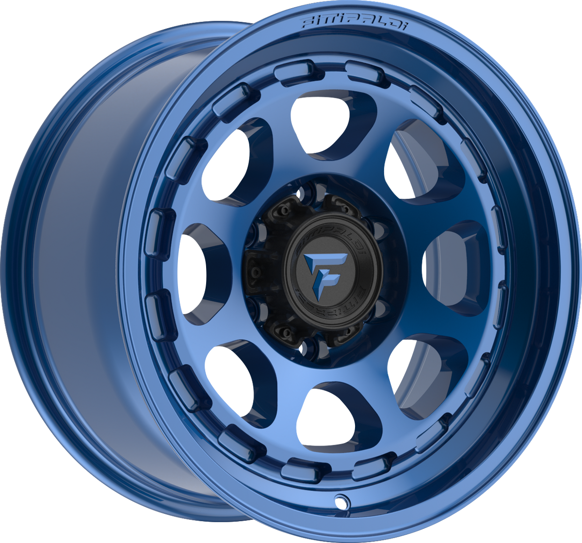 Fittipaldi FT103BL Gloss Blue 17x8.5 0 6x139.7mm 106.2mm - Wheelwiz