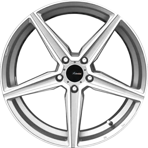 Advanti Cammino Silver w/ Machined Face 18x9 +35 5x112mm 66.6mm - Wheelwiz