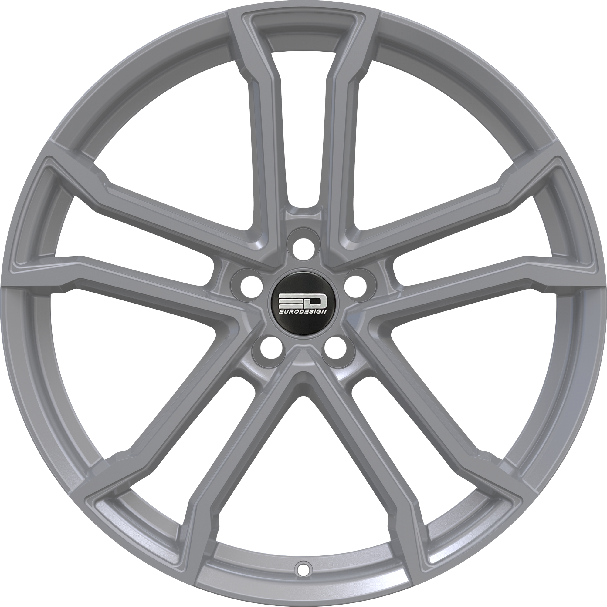 Euro Design Monaco - EFS Silver 19x8.5 +35 5x100|5x105|5x110|5x112|5x115|5x118|5x108|5x114.3|5x98mm 72.6mm - WheelWiz