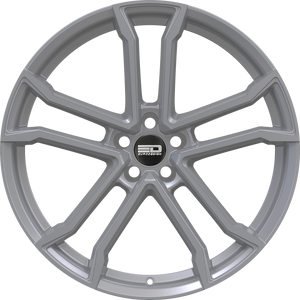 Euro Design Monaco Silver 17x7.5 +40 5x114.3mm 64.1mm - Wheelwiz