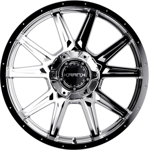 Krank Cylinder Chrome 20x9 +18 8x180mm 130.1mm - Wheelwiz