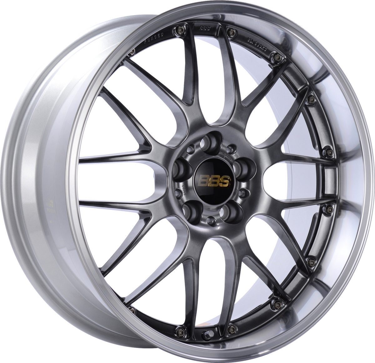 BBS RSGT DIAMON BLACK POLISHED 18x9.5 +48 5x130mm 71.6mm - Wheelwiz