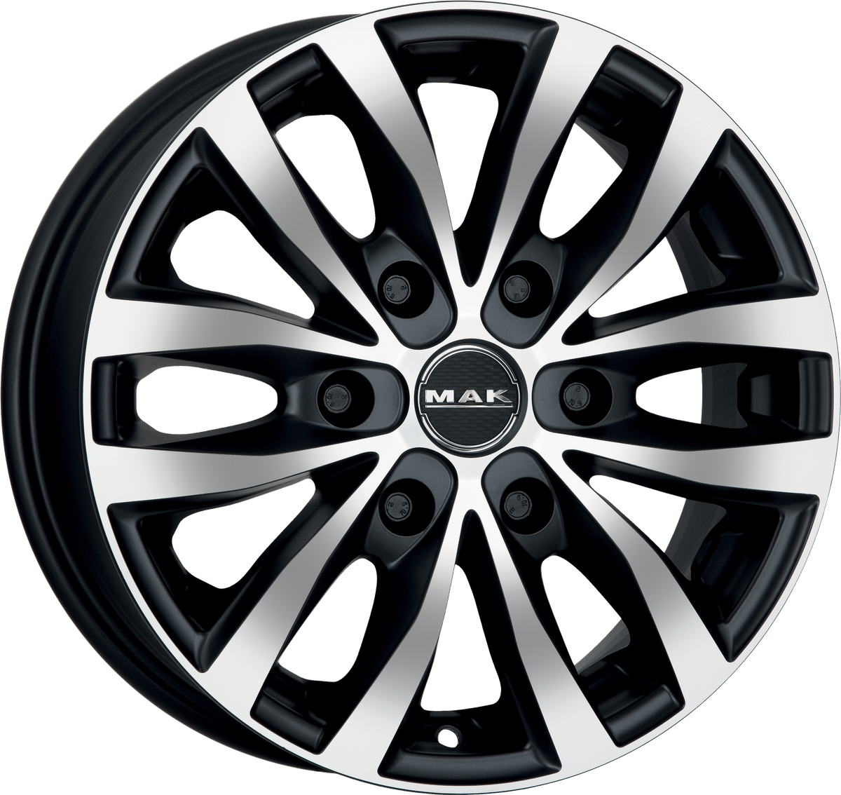 MAK LOAD 6 Ice Black 16x6.5 +22 6x139.7mm 108.1mm - Wheelwiz