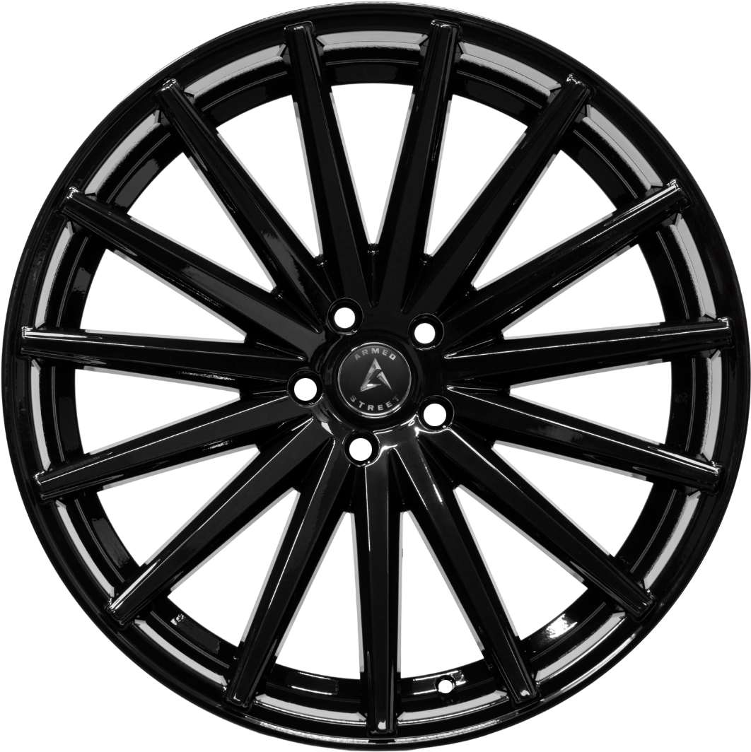 Armed Wheels Rival Gloss Black 19x8.5 +32 5x109mm 74.1mm - Wheelwiz