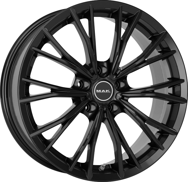 MAK MARK Gloss Black 19x8 +45 5x120mm 74.1mm - Wheelwiz