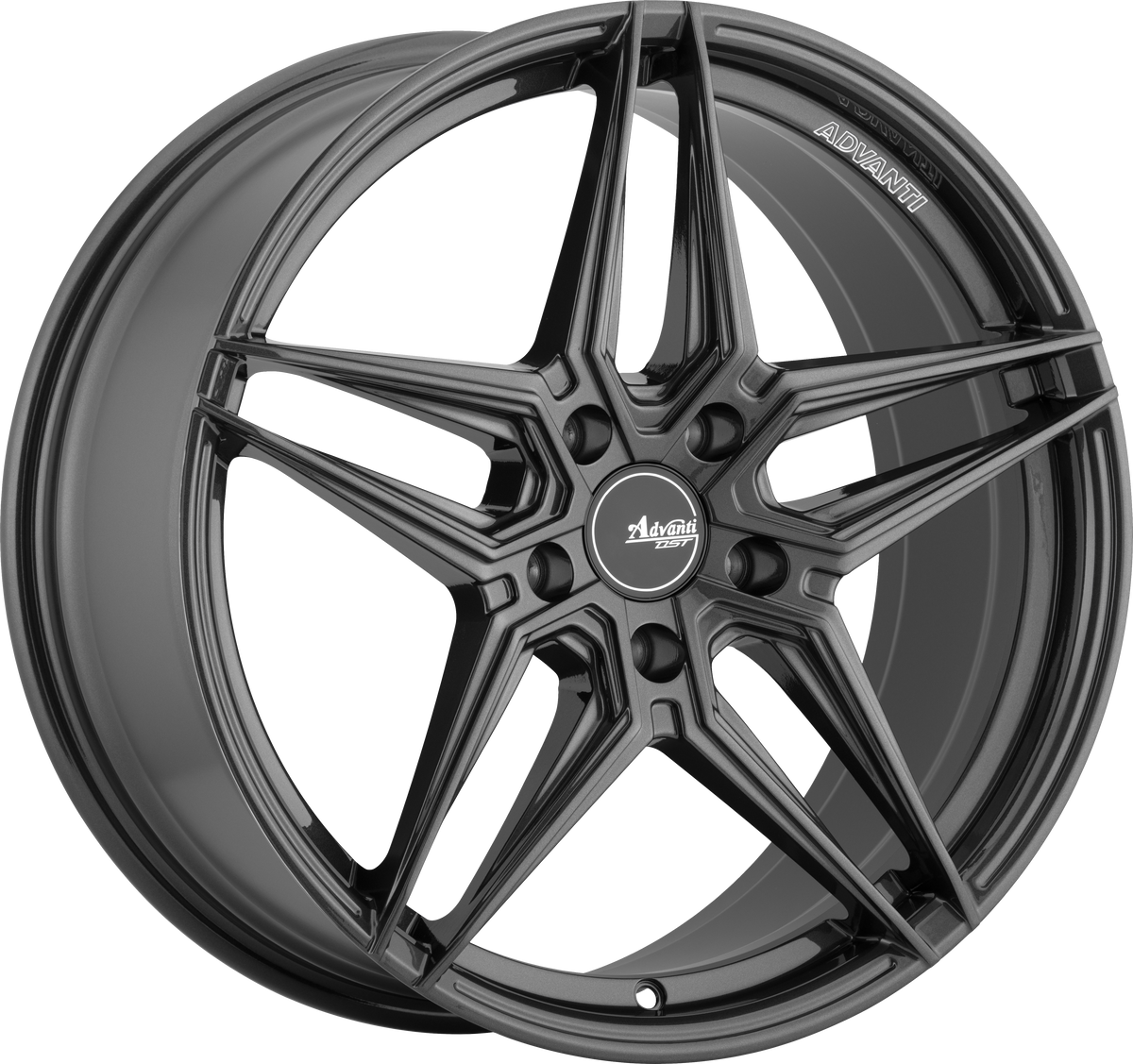 Advanti Decado Dark Metallic W/ Anthracite 19x8.5 +43 5x114.3mm 73.1mm - Wheelwiz