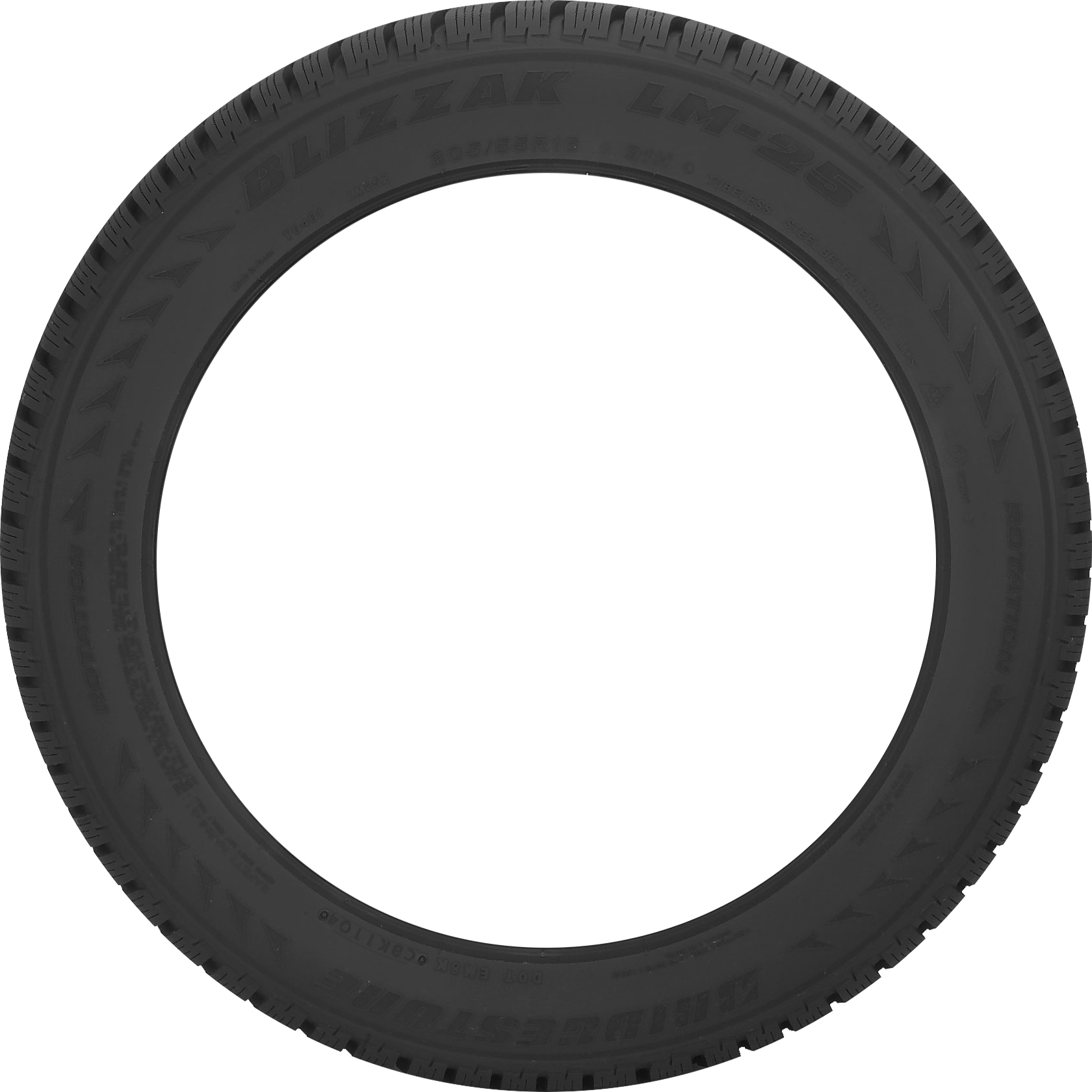 Bridgestone Blizzak LM-25 RFT 255/40R20