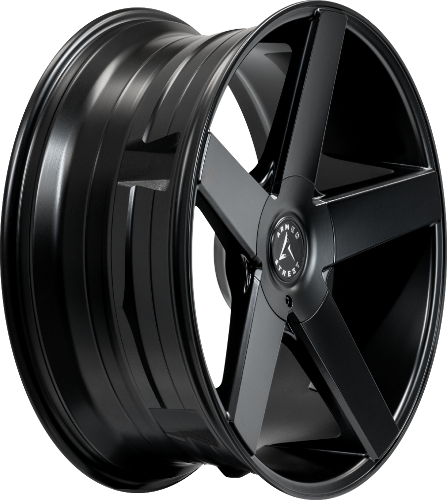 Armed Wheels Hustler Matte Black 24x10 +25 Custom 87.1mm - Wheelwiz