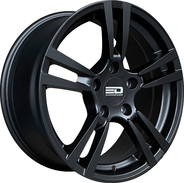 Euro Design EP-3 Matte Black 18x10 +47 5x130mm 71.6mm - Wheelwiz